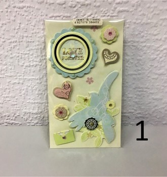 3 D стикер бумажный CP