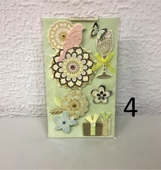 3 D стикер бумажный CP