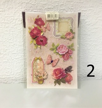 3 D стикер бумажный DJS