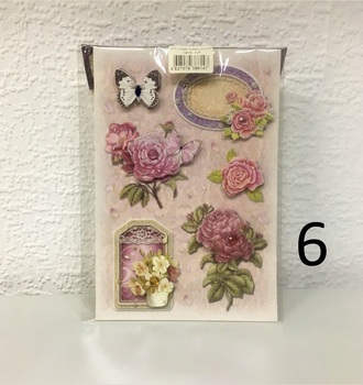 3 D стикер бумажный DJS