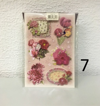 3 D стикер бумажный DJS