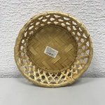 832102 Фруктовница круглая, редкое плетение