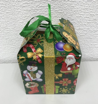 +Коробка Подарок с лентой