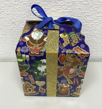 +Коробка Подарок с лентой