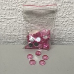 +Стразы J10 круглые гладкие 10мм (50)