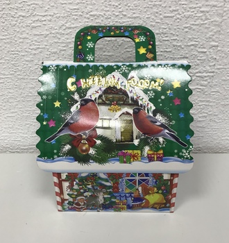 +Коробка Снегири НГ 16*15