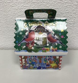 +Коробка Снегири НГ 16*15