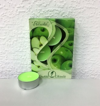 Свеча в гильзе ароматизированная 6шт/уп