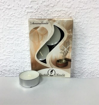 Свеча в гильзе ароматизированная 6шт/уп