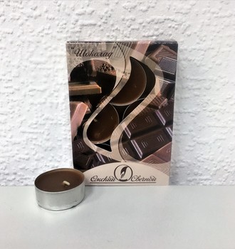 Свеча в гильзе ароматизированная 6шт/уп