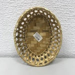 833108 Фруктовница овальная,редкое плетение