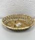 833108 Фруктовница овальная,редкое плетение