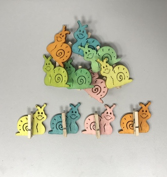 Прищепка Улитка  П