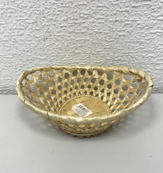 833182 Хлебница овальная с подтянутыми концами