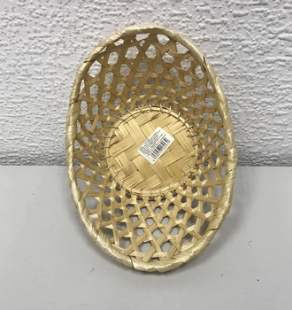 833182 Хлебница овальная с подтянутыми концами