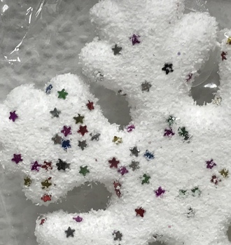 +Снежинка объемная малая