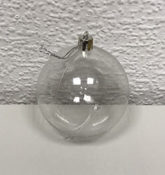 + Шар прозрачный 8 см