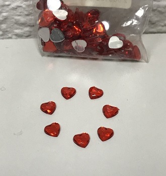 +Стразы Т6 Сердца (100)