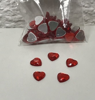 +Стразы Т8 Сердца