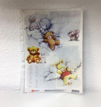 Декупажная карта мал.