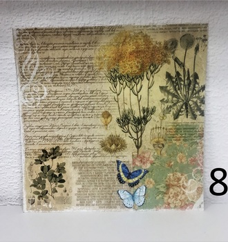 СЛ Бумага для скрапбукинга 29,5*29,5см 180г/м