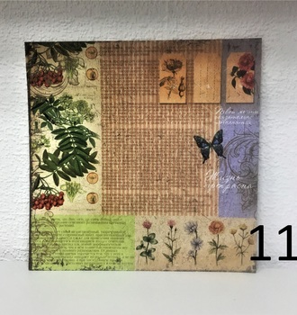 СЛ Бумага для скрапбукинга 29,5*29,5см 180г/м