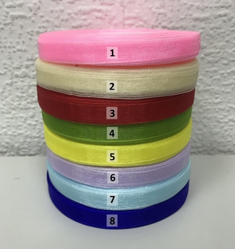 + Лента органза 0,9см*50ярд