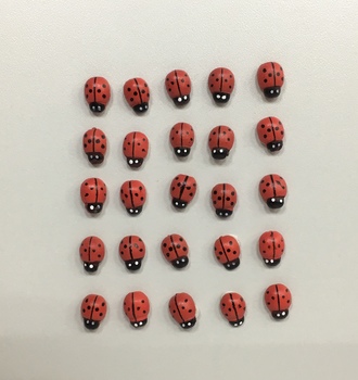 +Божья коровка на липучке 1,1см
