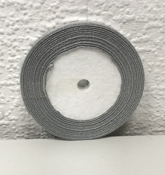 + Лента парча 0,9 см зол/сер
