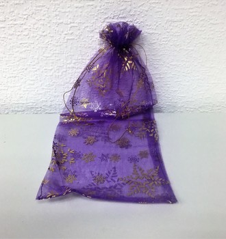 Мешочек п/подарок Органза  16*39см