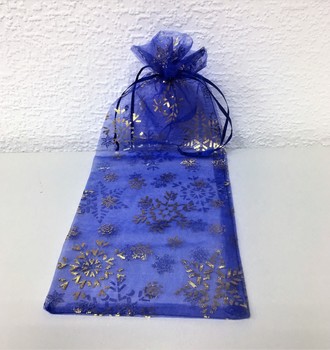 Мешочек п/подарок Органза  16*39см