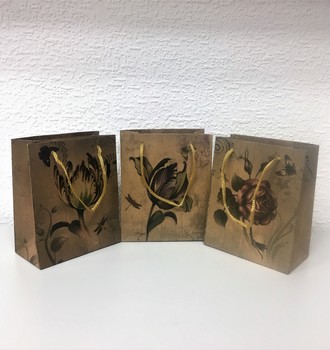 + Сумка крафт 04 (11,5*14) с верев.ручками с рис.