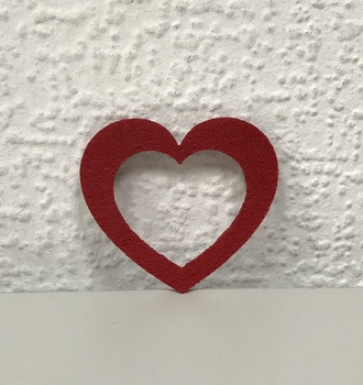 М Сердце  отвер 4,5 см