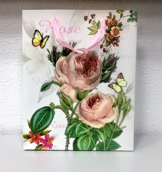 + Сумка крафт 18 (26*32) с атласными ручками