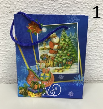 + Сумочка картон 04 12*15 НГ