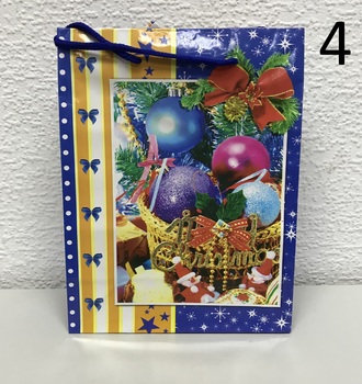 + Сумочка картон 12 18*24 НГ