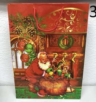 + Сумочка картон 22 32*40 НГ