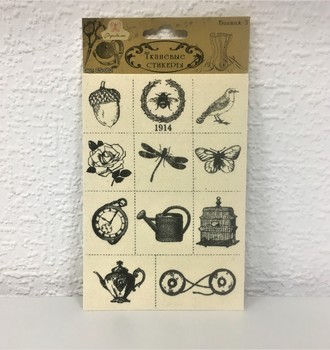 Тканевые стикеры