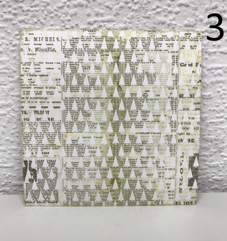 СЛ Бумага для скрапбук. НГ 14,5*14,5