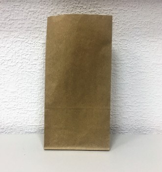 Пакет бум 12*8*24 коричневый