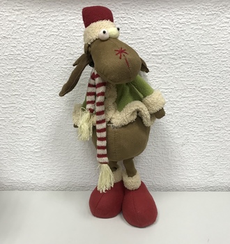 +Лось в шарфике