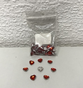 +Стразы ТО8 Сердца (50)