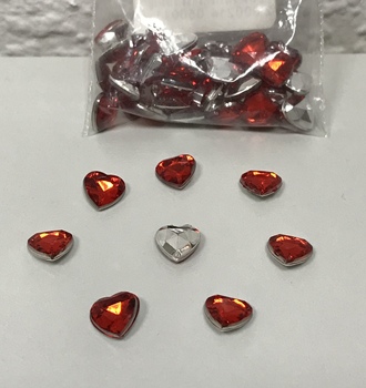 +Стразы ТО8 Сердца (50)