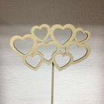 Вставка деревянная с надписью