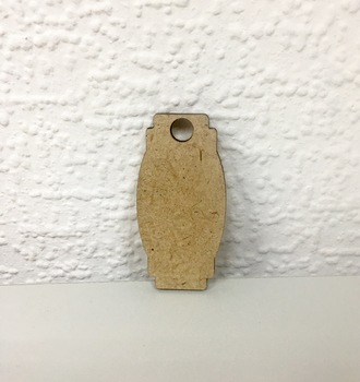 СЛ Бирка закругленная  отверстием