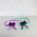 Бант затяжка цв. голограф. 1,8*39см (10шт)