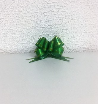 Бант затяжка цв. с золотой полосой 3,2*51см (10шт)