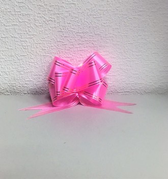 Бант затяжка цв. с золотой полосой 5,0*85см (10шт)