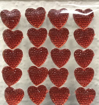 Липучки сердечки 14126, 13297, 13302, 13303, 13304