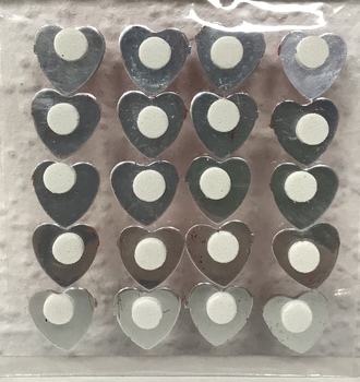 Липучки сердечки 14126, 13297, 13302, 13303, 13304